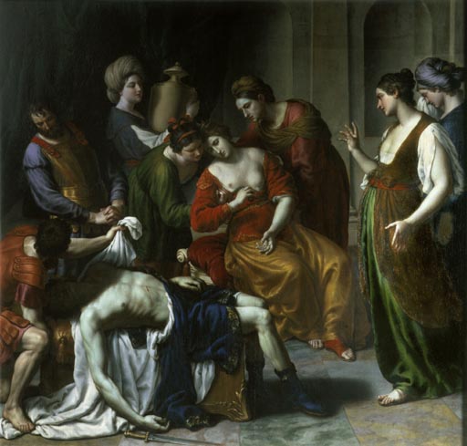 Tod der Kleopatra von Alessandro Turchi