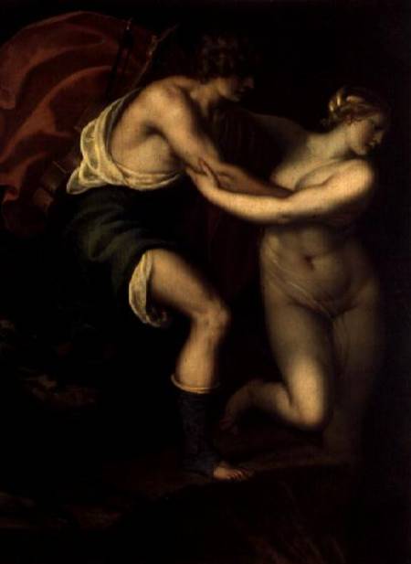Orpheus and Eurydice von Alessandro Varotari