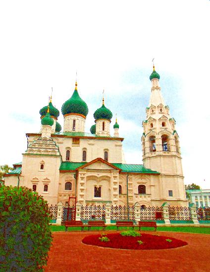 cathedral with the green domes 2017