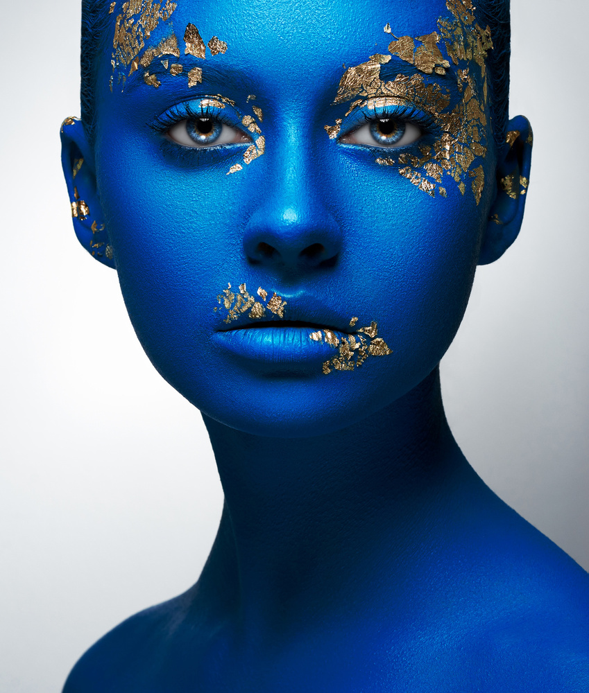 Blaues Gold von Alex Malikov