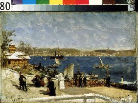 Uferpromenade in Sewastopol 1886