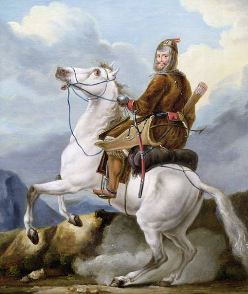 An Oriental Warrior von Alexander Orlowski