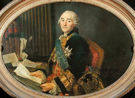 Cesar-Gabriel de Choiseul-Chevigny (1712-85) Duc de Praslin von Alexander Roslin