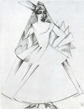 Frau, Kostümentwurf, 1921 1921