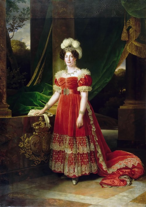 Porträt der Marie Thérèse von Frankreich (1778-1851) von Alexandre-Francois Caminade
