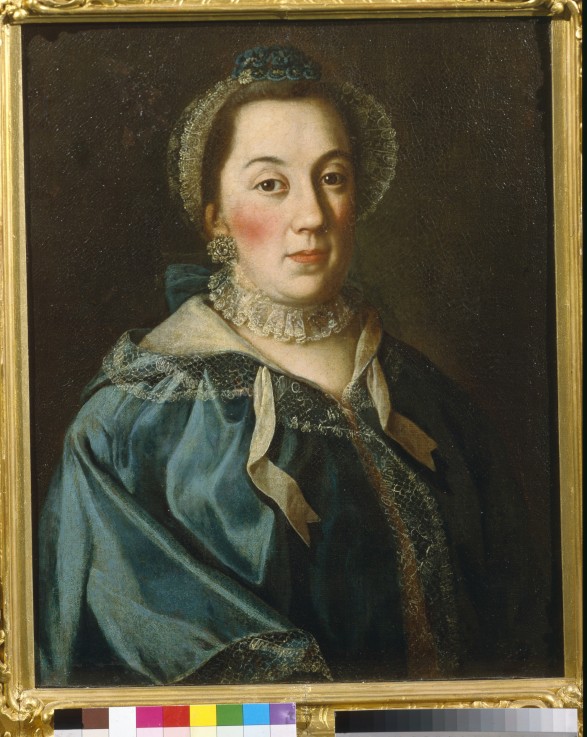Porträt von Gräfin Jelisaweta Franzewna Buturliina von Alexej Petrowitsch Antropow