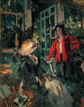 At the Window 1919