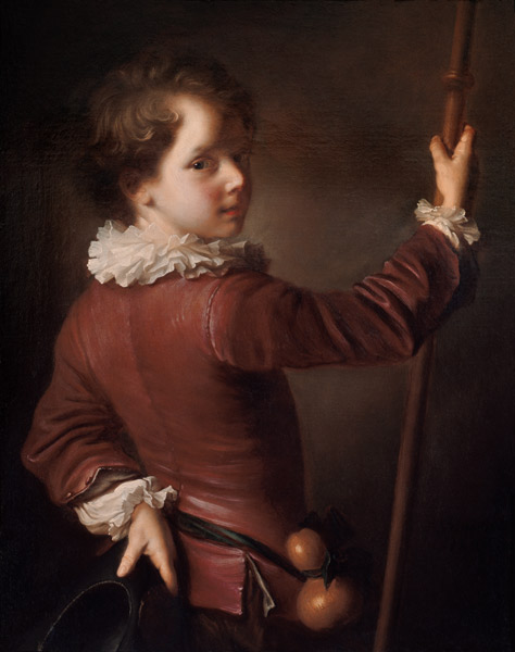 Portrait of a Young Pilgrim von Alexis Grimou