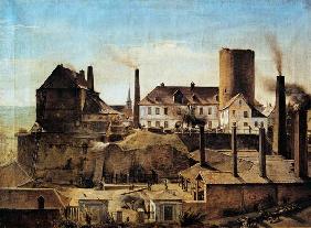 The Harkort Factory at Burg Wetter c.1834