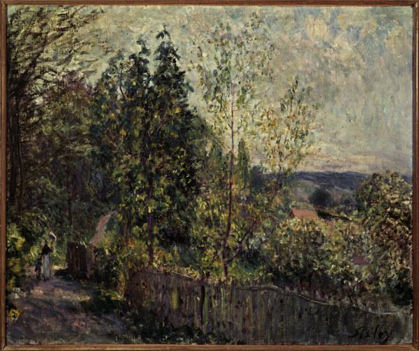 Alfred Sisley, Forest way  1878-80. von Alfred Sisley
