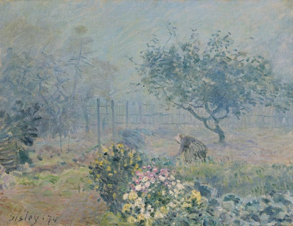 The Fog, Voisins von Alfred Sisley