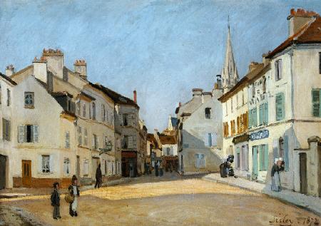 Rue de la Chaussee at Argenteuil 1872