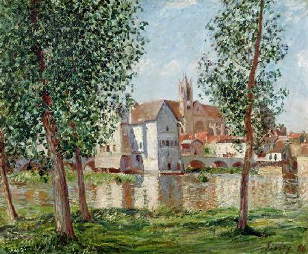 The Loing at Moret, September Morning 1888