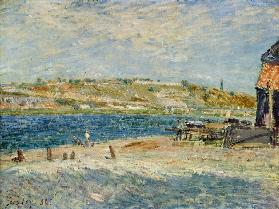 Ufer des Flusses Loing in Saint-Mammes 1884