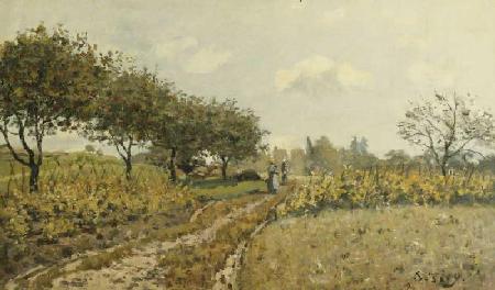 Feldweg auf dem Land (Le Chemin dans la Campagne) 1876