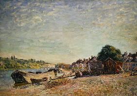 Les bois du Liong a Saint-Mammes, 1885 (oil on canvas)