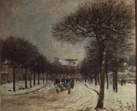 The Road to Saint-Germain at Marly 1874-5