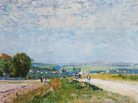 The Road to Montbuisson at Louveciennes 1875
