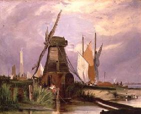 On the River Yare 1846