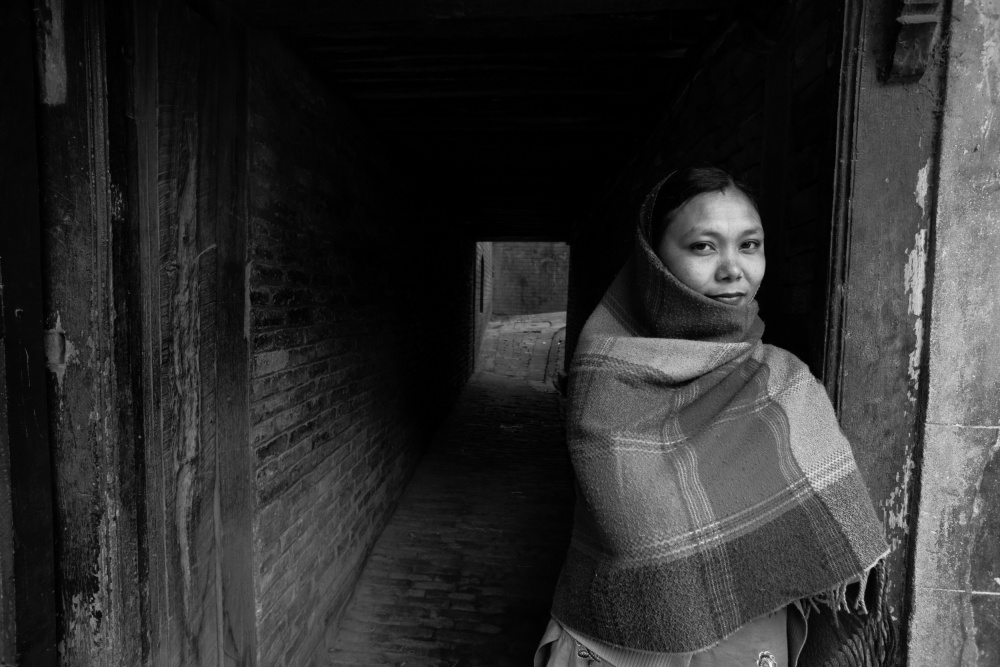 Ein nepalesisches Mädchen von Allan Li wp