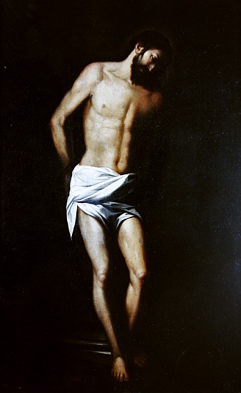 Christ bound to the column von Alonso Cano