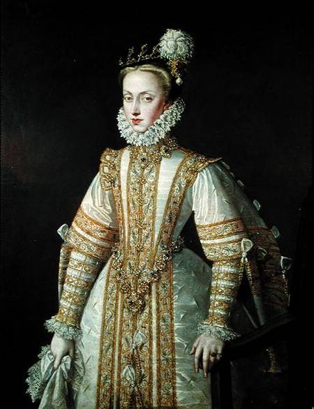 Anne of Austria (1549-80) Queen of Spain von Alonso Sánchez-Coello