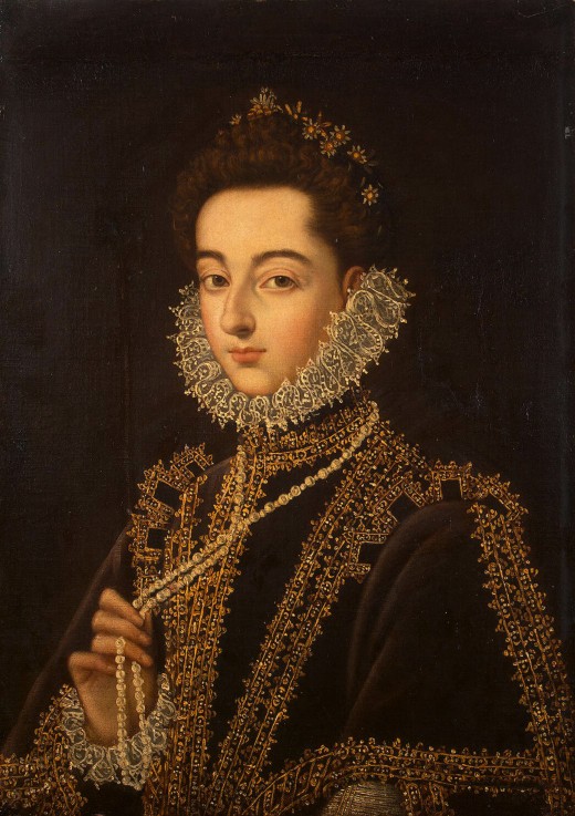 Porträt der Infantin Katharina Michaela von Spanien (1567-1597) von Alonso Sanchez Coello