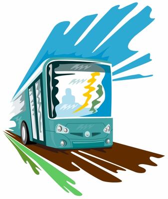Coach bus speeding von Aloysius Patrimonio