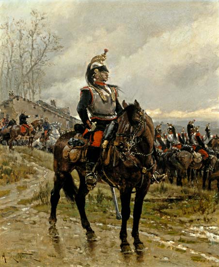 The Hussars von Alphonse Marie de Neuville