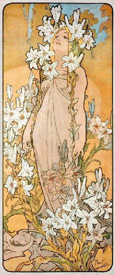 Die Lilie (Aus der Serie "Blumen") 1898