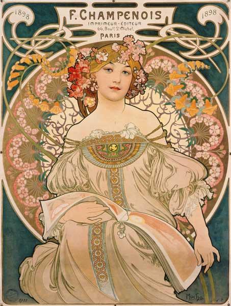 Plakat F. Champenois. 1897