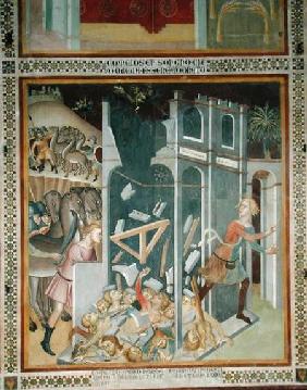 The Destruction of the House of Job and the Theft of his Herd by the Sabians 1356-6