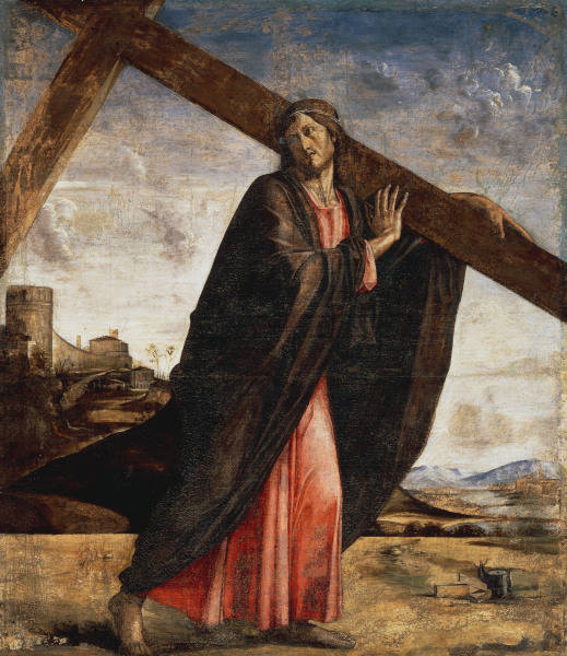 A.Vivarini, Kreuztragender Christus von Alvise Vivarini