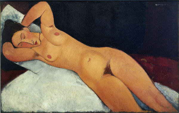 A.Modigliani, Akt von Amedeo Modigliani