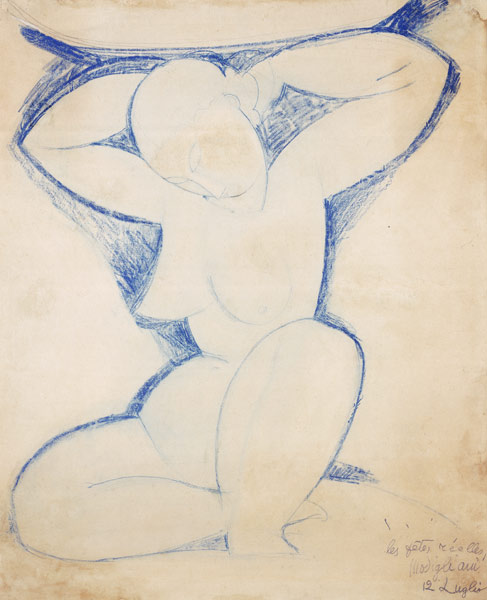 Caryatid von Amedeo Modigliani