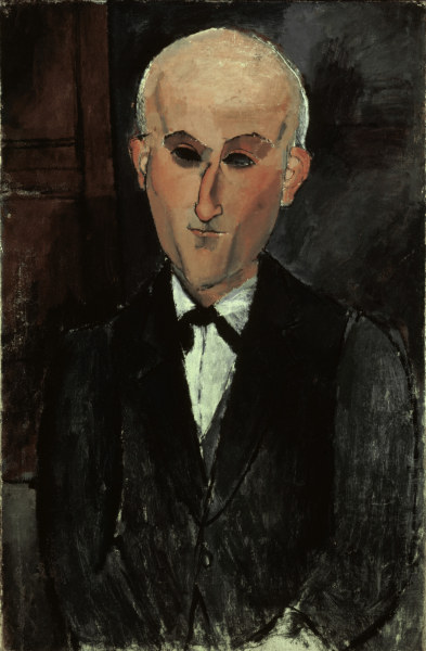 Max Jacob / Modigliani painting / 1916 von Amedeo Modigliani