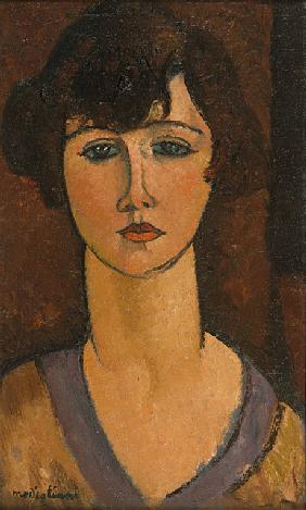 Porträt von Élisabeth Fuss-Amoré 1916