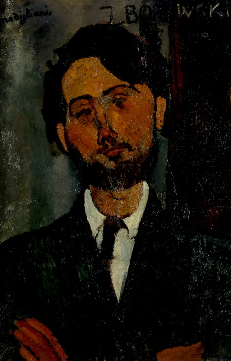 Porträt von Léopold Zborowski von Amedeo Modigliani