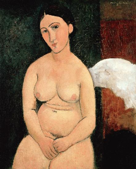 Seated Nude c.1917