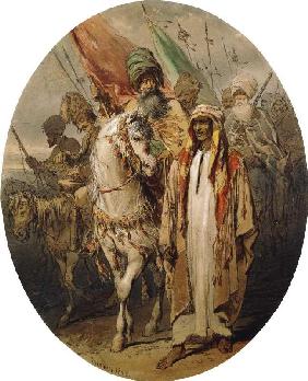 Arabische Krieger 1855