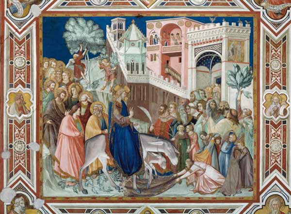 Der Einzug Christi in Jerusalem von Ambrogio Lorenzetti