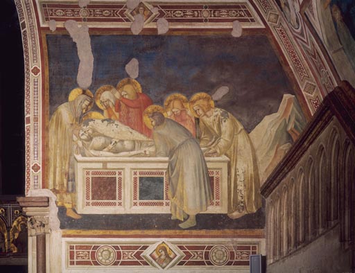 Die Grablegung Christi von Ambrogio Lorenzetti