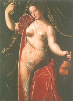 Judith mit dem Haupt des Holofernes um 1530-33