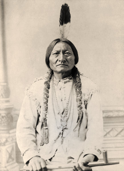 Sitting Bull (b/w photo)  von American Photographer