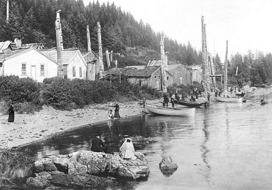 Village in Alaska, c.1900 von American Photographer