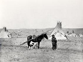 Comanche Indian (b/w photo) 0532