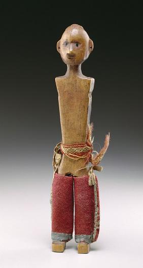 Male figure (love doll) Potawatomi 1800-60