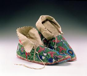 Moccasins, Eastern Sioux c.1890
