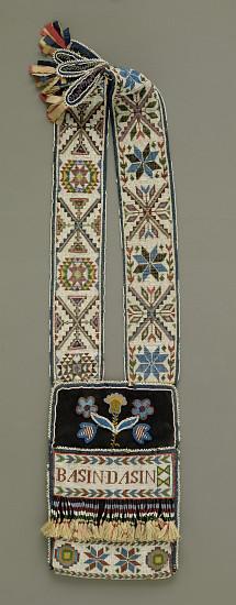 Shoulder Bag, Chippewa, Native American 1850