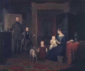 Portrait of the Van Cortland Family c.1830